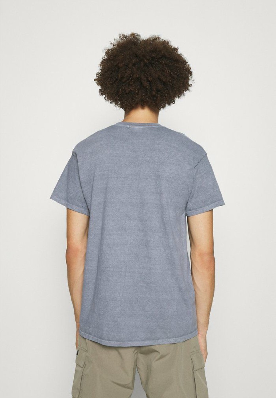 Clothing * | Mennace Sundaze Yacht Regular Shirt Print T-Shirt Grey