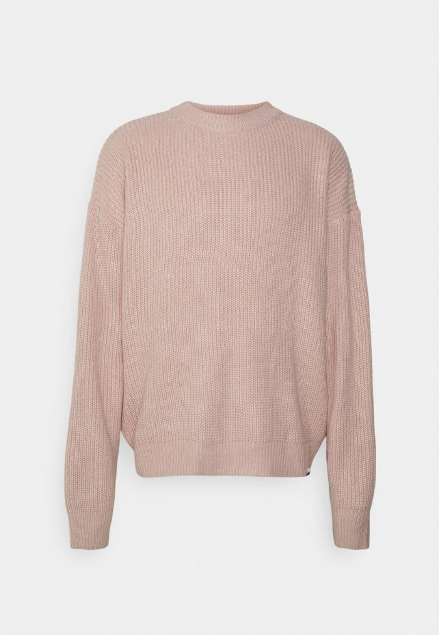 Clothing * | Mennace Unisex Jumper Dusty Pink