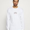 Clothing * | Mennace Oriental Tiger Tee Long Sleeved Top White