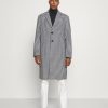 Clothing * | Mennace Hennessey Houndstooth Coat Classic Coat White