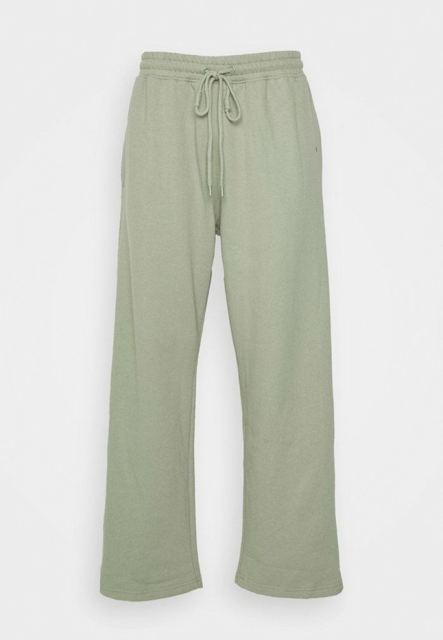 Shirt * | Mennace Reclaim Straight Leg Jogger Unisex Tracksuit Bottoms Green