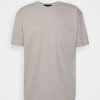 Clothing * | Mennace Reclaim Pocket Tee Unisex Basic T-Shirt Grey