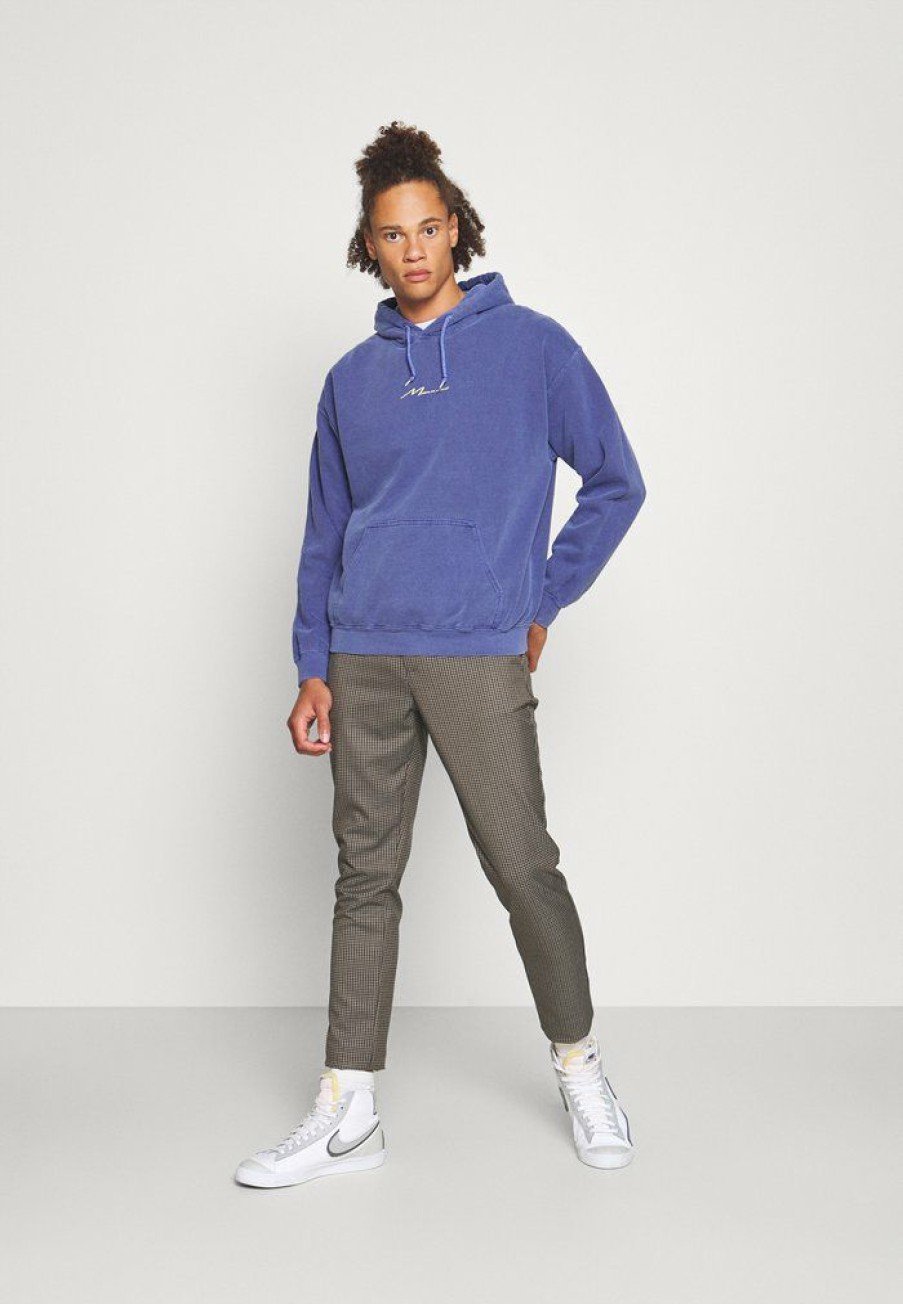 Clothing * | Mennace Multi Distort Sweatshirt Blue