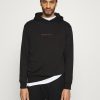 Clothing * | Mennace Essential Regular Hoodie Unisex Hoodie Black