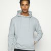 Clothing * | Mennace Essential Signature Hoodie Unisex Hoodie Sky Blue