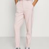 Shirt * | Mennace Sundaze Tapered Fit Suit Trouser Chinos Pink