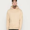 Clothing * | Mennace Unisex Essential Regular Hoodie Hoodie Light Brown