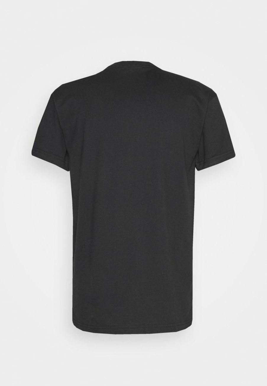 Clothing * | Mennace Essential Print T-Shirt Black