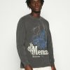 Clothing * | Mennace Skeletal Mule Long Sleeved Top Dark Grey