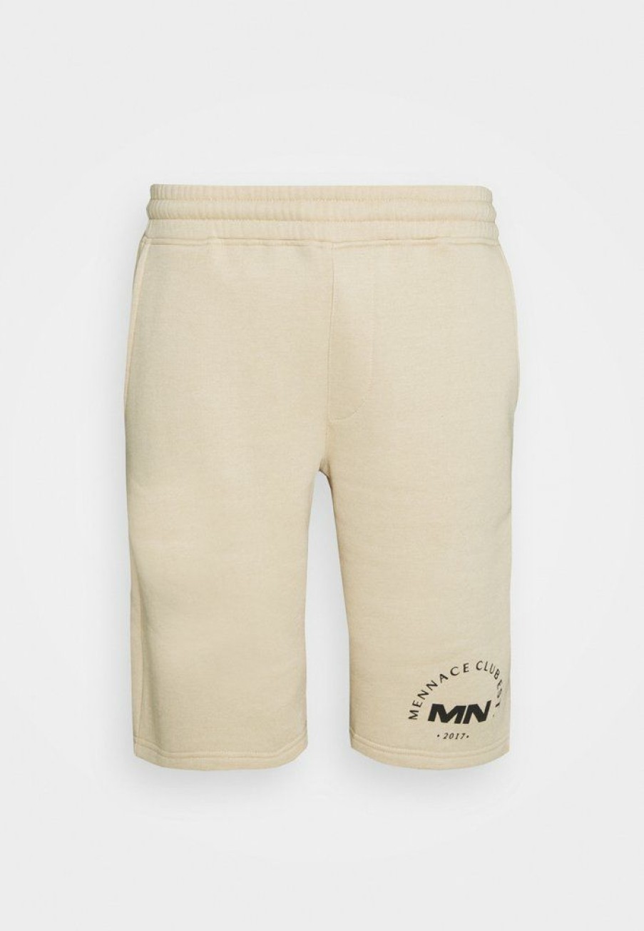 Shirt * | Mennace Club Unisex Shorts Beige