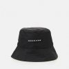 Accessoires * | Mennace Quilted Bucket Hat Unisex Hat Black