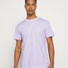 Clothing * | Mennace On The Run Tab Regular Print T-Shirt Lilac