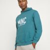 Clothing * | Mennace Courtside Washed Regular Hoodie Sweatshirt Green