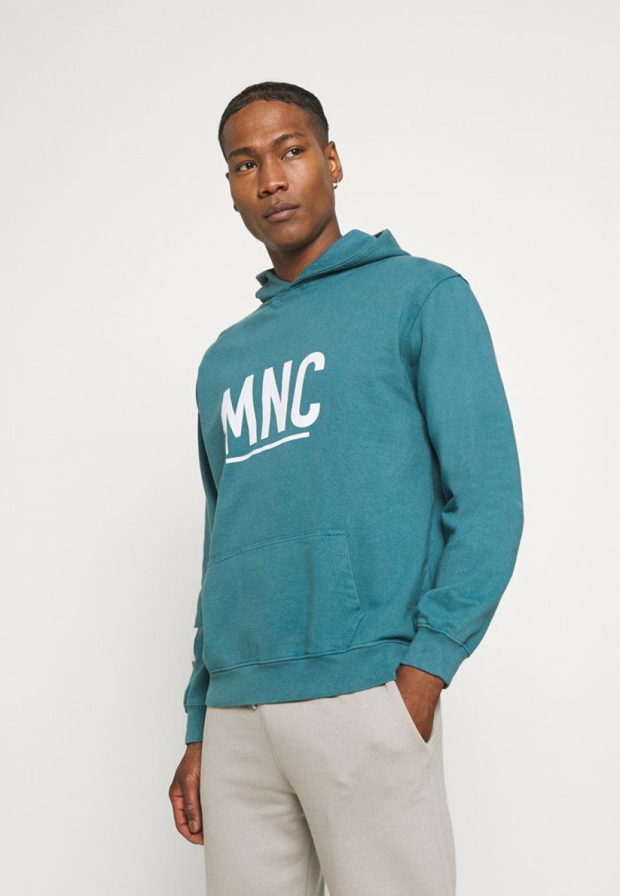 Clothing * | Mennace Courtside Washed Regular Hoodie Sweatshirt Green