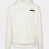 Clothing * | Mennace Aftermath Badge Hoodie Unisex Sweatshirt Off White