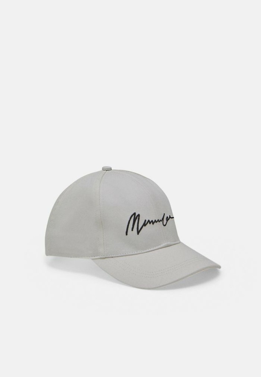 Accessoires * | Mennace Signature Baseball Logo Cap White