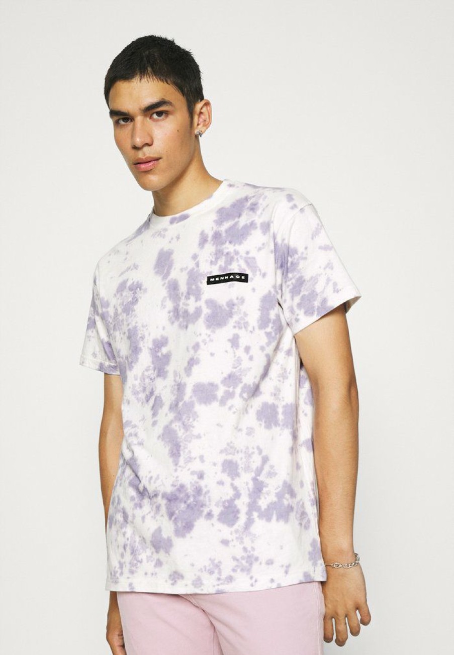 Clothing * | Mennace Sundaze Tie Dye Regular Unisex Print T-Shirt Lilac