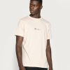 Clothing * | Mennace Essential Sig Unisex Basic T-Shirt Beige