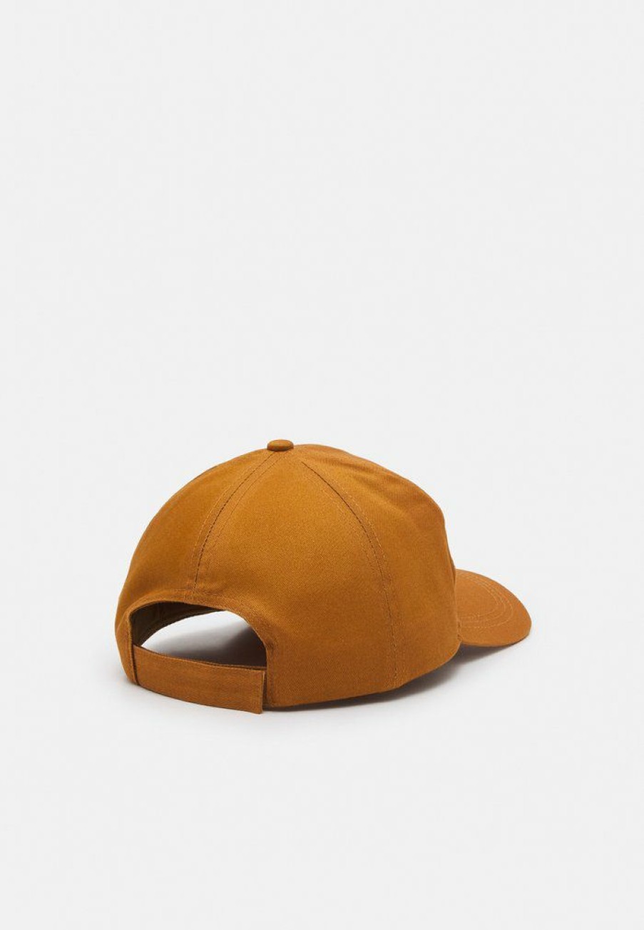 Accessoires * | Mennace Signature Baseball Unisex Cap Tan