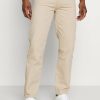 Shirt * | Mennace Aftermath Straight Leg Trouser Straight Leg Jeans Beige