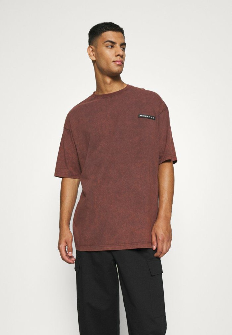 Clothing * | Mennace Basic T-Shirt Brown