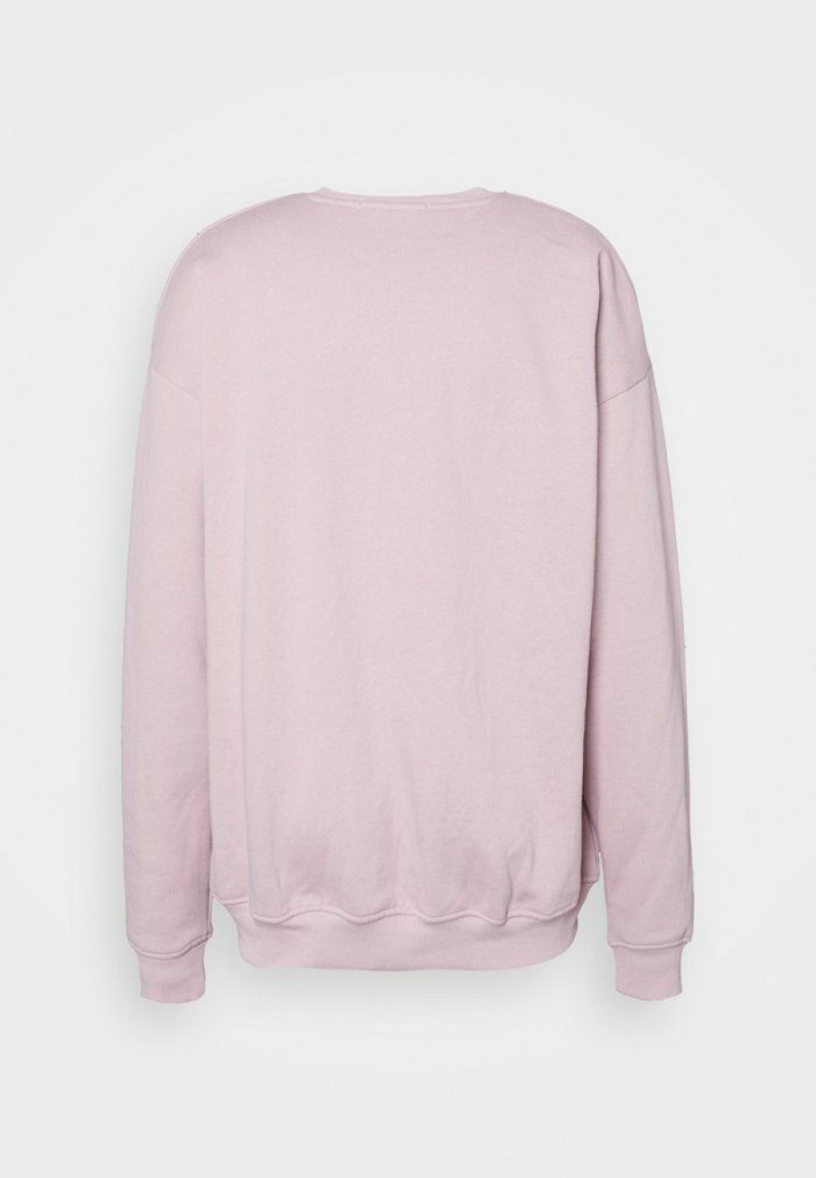 Clothing * | Mennace Reclaim Oversized Unisex Sweatshirt Dusty Pink