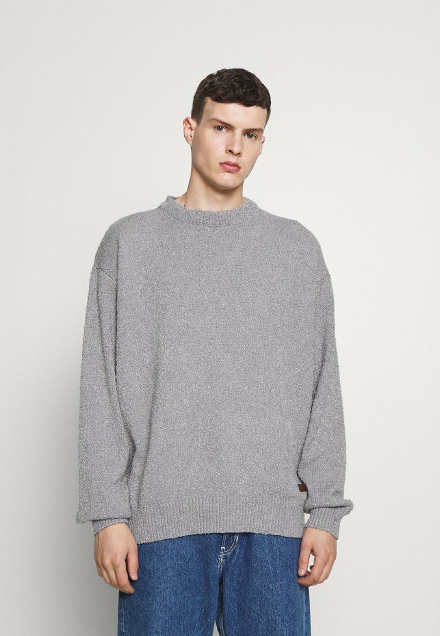 Clothing * | Mennace Unisex Jumper Grey